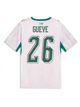 Moški Nogometna dresi replika Senegal Pape Gueye #26 Domači SP 2026 Kratek rokav